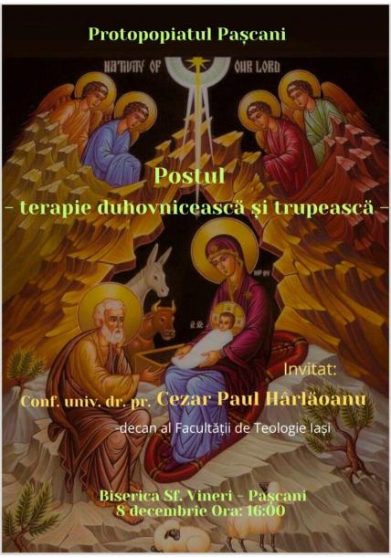 Postul – terapie duhovnicească și trupească